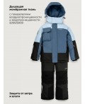 Костюм 7з4926 деним/черный