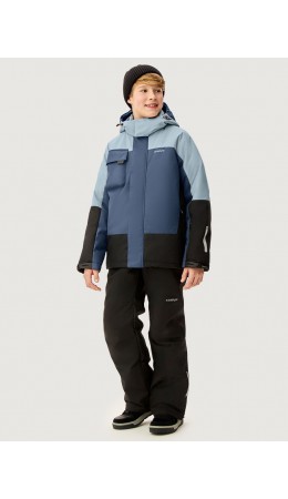 Костюм 7з5126 деним/черный