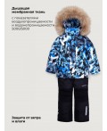 Костюм 7з2326 индиго/черный