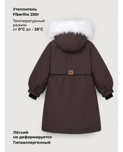 Парка 5з4626 шоколад