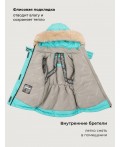 Куртка 4з5226 бирюза