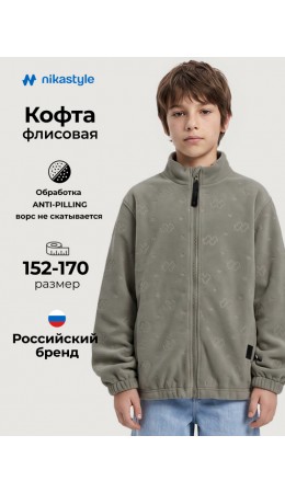 Толстовка спортивная 4т40526 оливковый