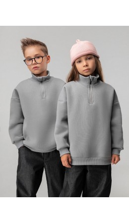 Толстовка 20-269MU; светло-серый