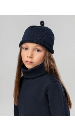 Шапка 10-424MU; темно-синий