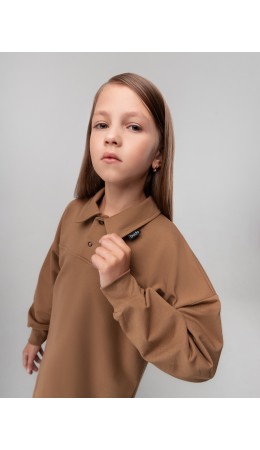 Свитшот 7-290MU; светло-коричневый