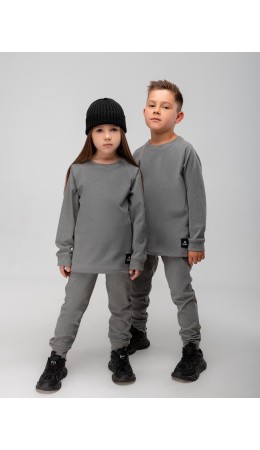 Термокостюм 11-647MU; серый меланж