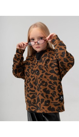 Жакет 20-259MU; коричневый (черный)