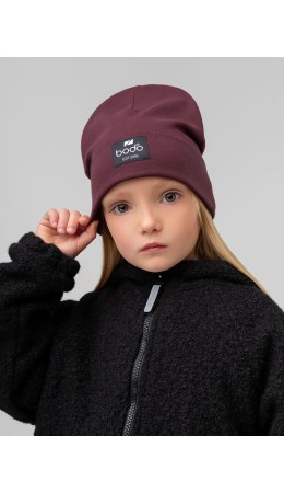 Шапка 10-278MU; сливовый