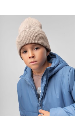 Шапка 10-348MU; бежевый
