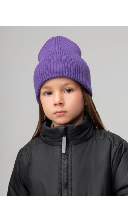 Шапка 10-348MU; фиолетовый