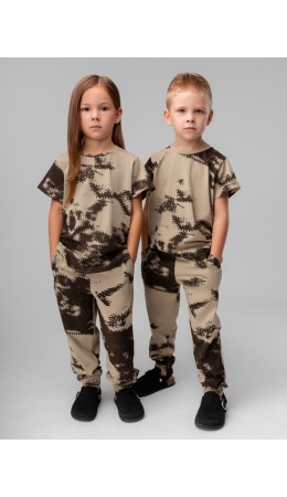 Костюм 11-360МU; бежевый (коричневый)