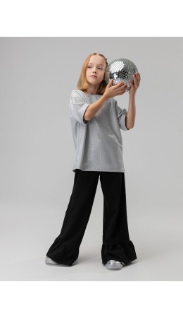 Костюм 11-650MU; черный (серый)