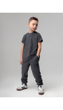 Костюм 11-360МU; темно-серый (черный)