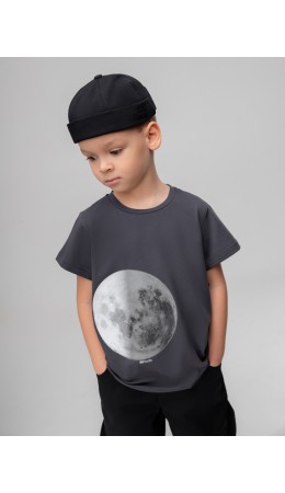 Футболка 4-439MU; темно-серый