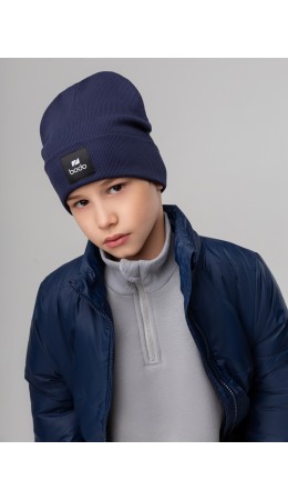 Шапка 10-271MU; темно-синий