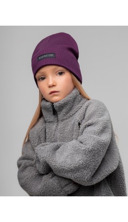 Шапка 10-310MU; сливовый