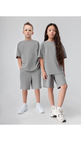 Костюм 11-373МU; светло-серый