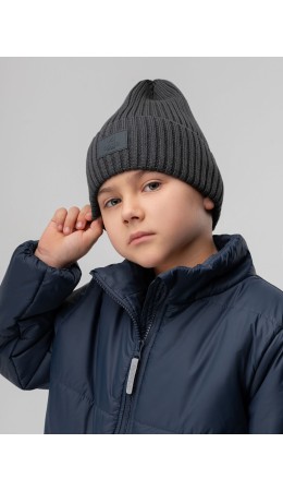 Шапка 10-363MU; темно-серый