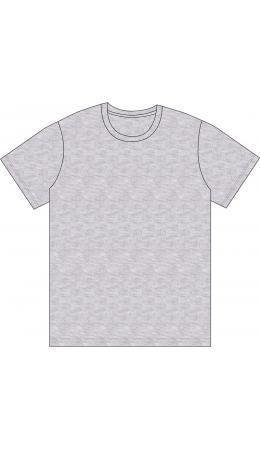 футболка 1МДФК3753002; светло-серый
