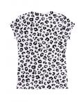 футболка 1ДДФК2620001н; черный леопард на белом