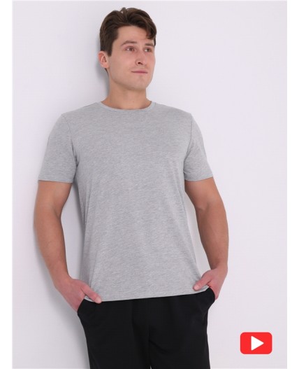 футболка 1МДФК3752002; серый