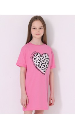 платье 1ДПК4283001; розовый268 / Принтованное сердце