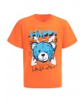 футболка 1ПДФК4331001; оранжевый9 / Яркий медведь