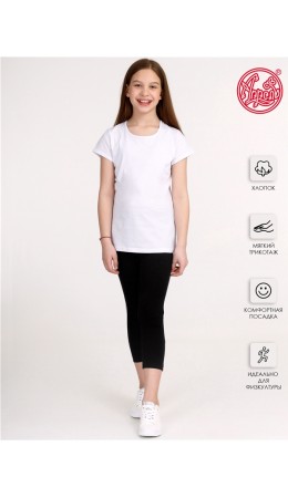 футболка+бриджи 2ДДР4766001; белый+черный