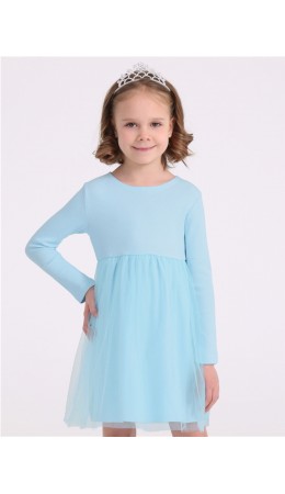платье 1ДПД4030023с; светло-голубой109