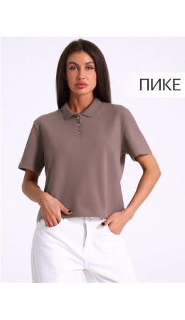 футболка-поло 1ЖДПК4675090; светло-коричневый326