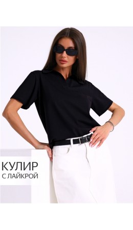 футболка-поло 1ЖДПК4718804; черный