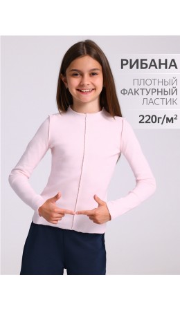 лонгслив 1ДДЛД4501200; нежно-розовый110