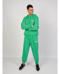 102013 0000/1 Комплект с брюками худи длинный рукав УНИСЕКС LOUNGE зеленый