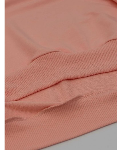 102017 0000 Комплект с шортами длинный рукав LOUNGE розовый