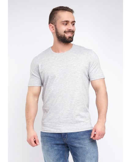 CLE фуфайка муж600309г кор.р, меланж серый