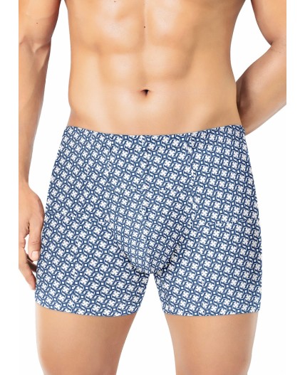 ЭЙС трусы муж 600204 46-52, белый/джинсовый