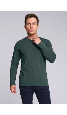 CLE джемпер муж. 600374/2гг, т.зелёный