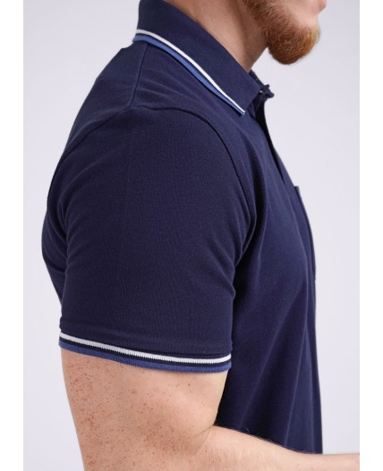 CLE джемпер муж 602230з поло, т.синий