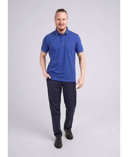 CLE джемпер муж 602230з поло, синий