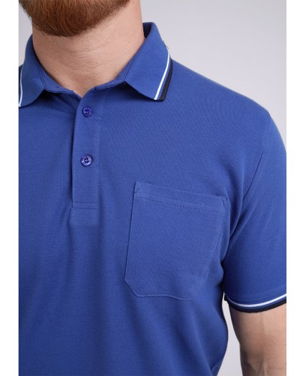 CLE джемпер муж 602230з поло, синий