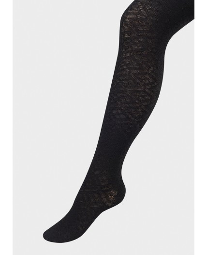 CLE Колготки дет.КД118 134-146 база хл+эл, чёрный
