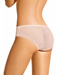 CLE B1085 Трусы жен. Кружево хлопок, св.бежевый