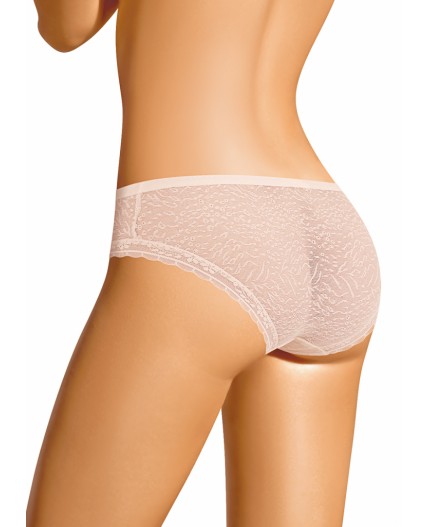 CLE B1085 Трусы жен. Кружево хлопок, св.бежевый