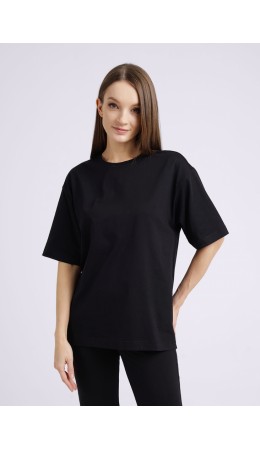 CLE LF012 Футболка жен. ЧБ база, чёрный