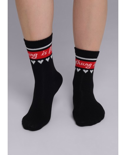 CLE Носки дет.С4312 24, чёрный