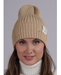 CLE Шапка 444209ха, бежевый