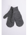 CLE Варежки дет. 444299ап, меланж серый