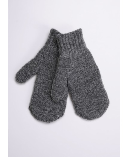 CLE Варежки дет. 444299ап, меланж серый