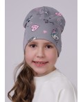 CLE Шапка дет. 525768гн, св.серый/чёрный