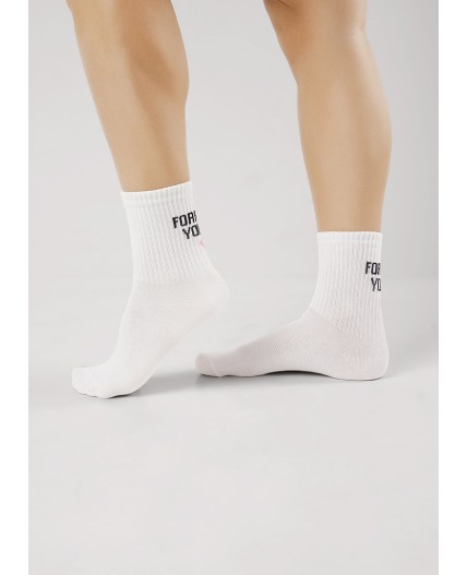 CLE Носки дет.С1525 16-18,18-20 свэг дев, белый